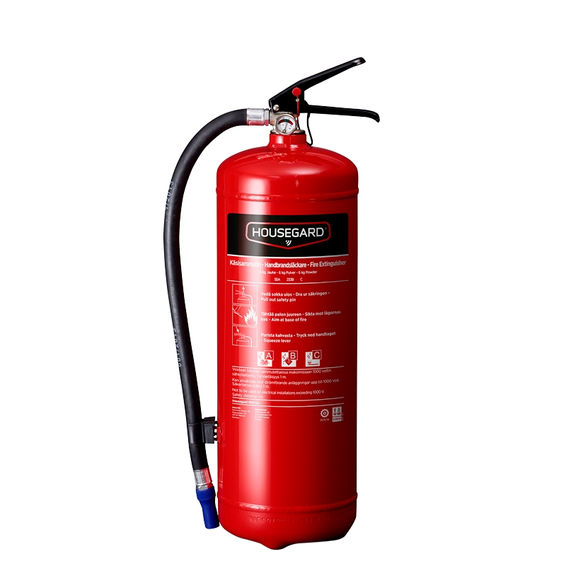 Brandsläckare pulver 6 kg Housegard SE - 1