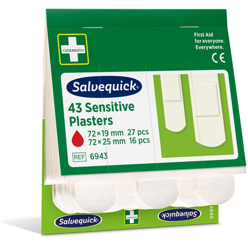 Cederroth / Salvequick Plåster refiller - 3