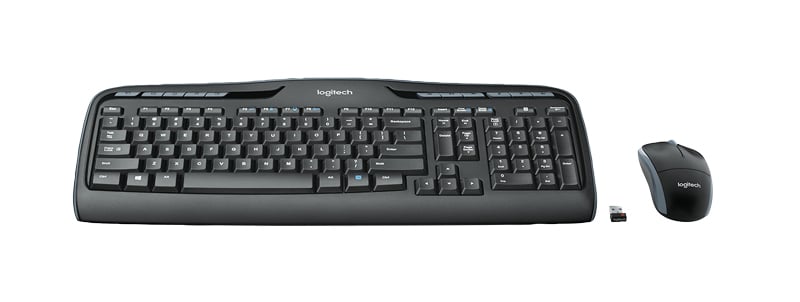 Logitech paket MK330 Tangentbord och mus - 1