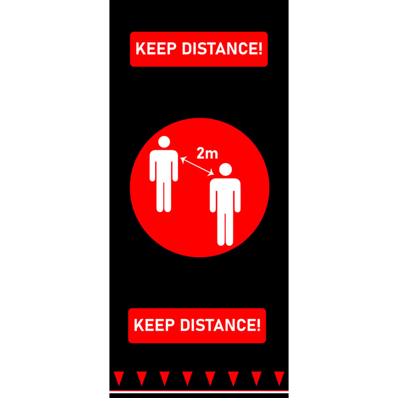 Distansmatta Keep Distance - 1