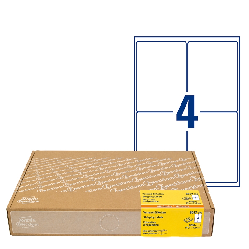 Avery fraktetiketter - 3
