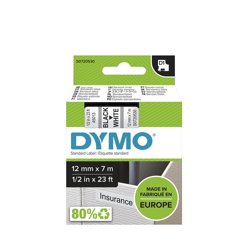 Märkband DYMO D1 - 1