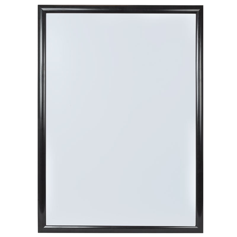 Väggram aluminium svart