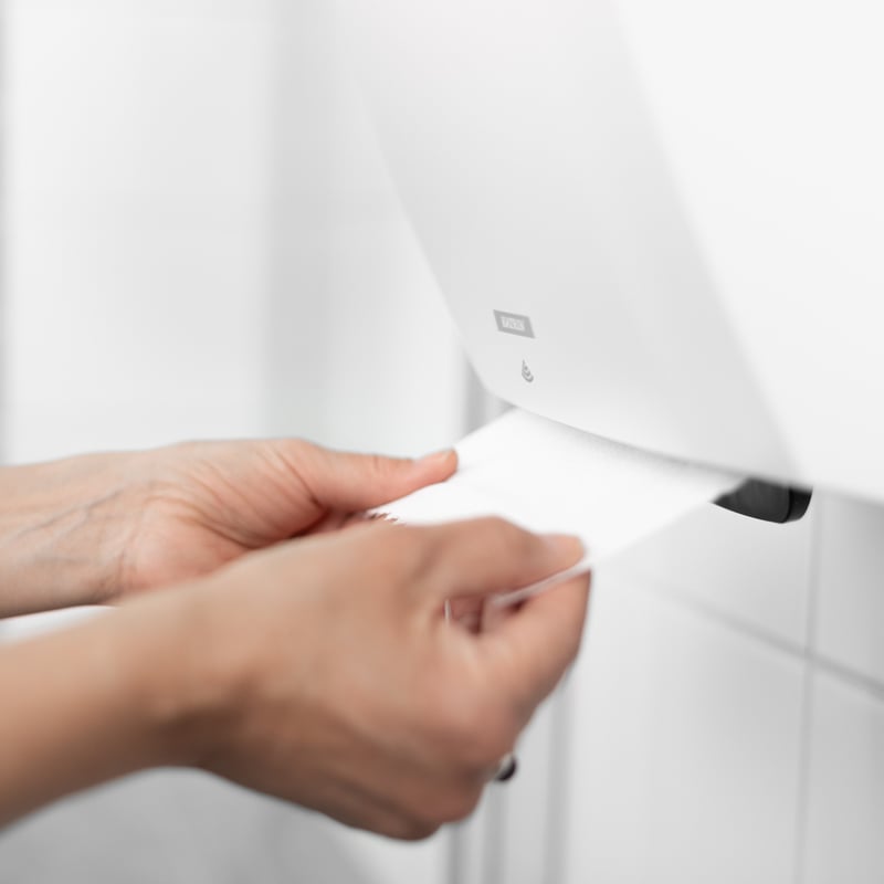 KATRIN Handduksdispenser Hybrid, rulle (system) - 4