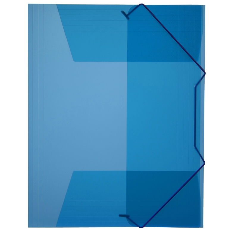 Gummibandsmapp 3-klaffar plast - 4
