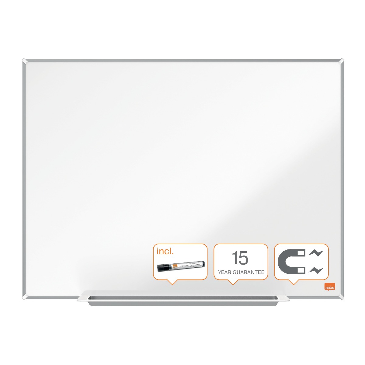 Whiteboardtavla Nobo Impression Pro Stål - 2