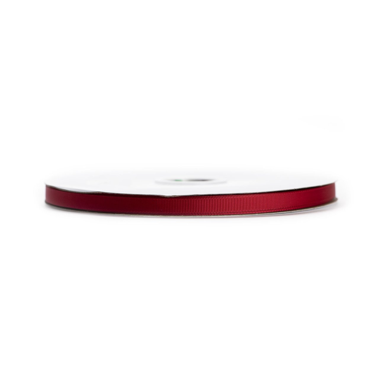 Satinband ribbad djup röd - 1