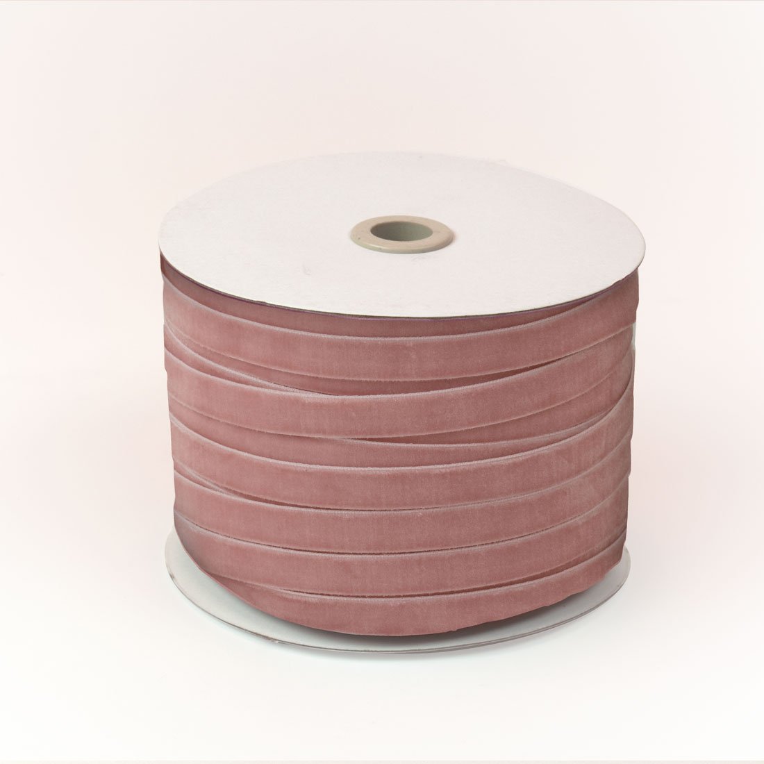 Presentband velour gammelrosa - 1