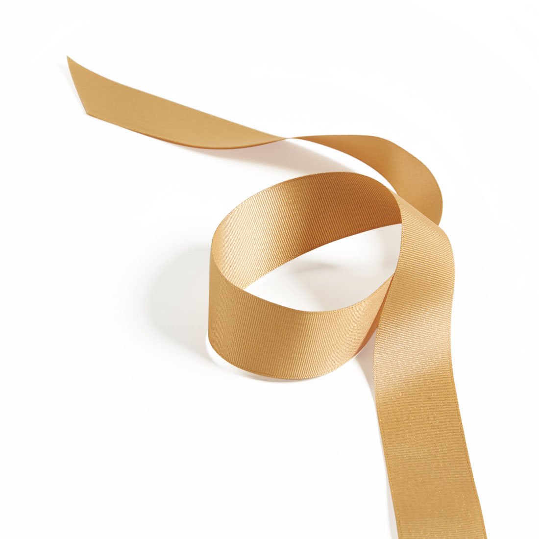 Satinband ribbad champagne glitter - 1