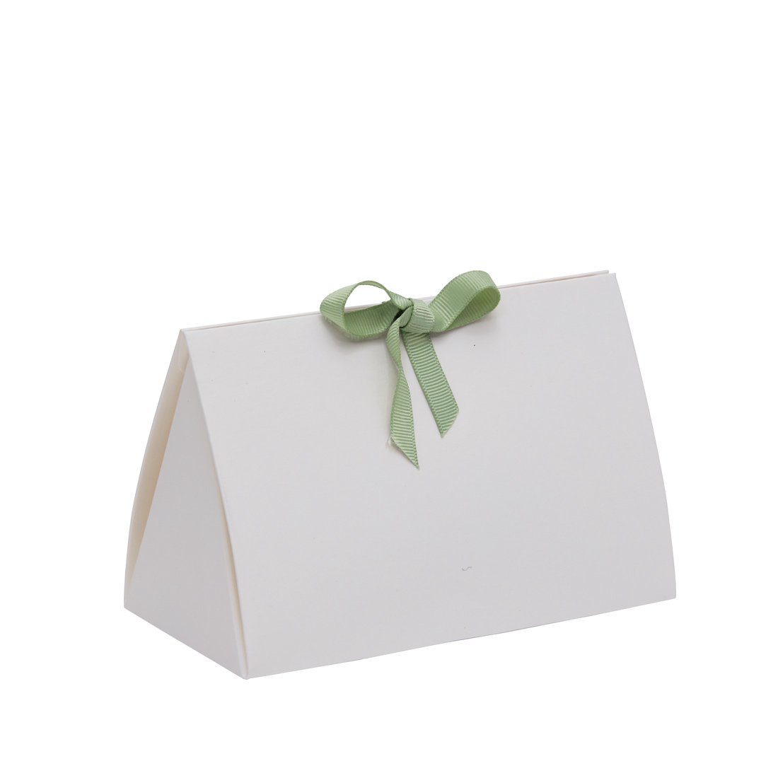 Presentkartong trekant vit