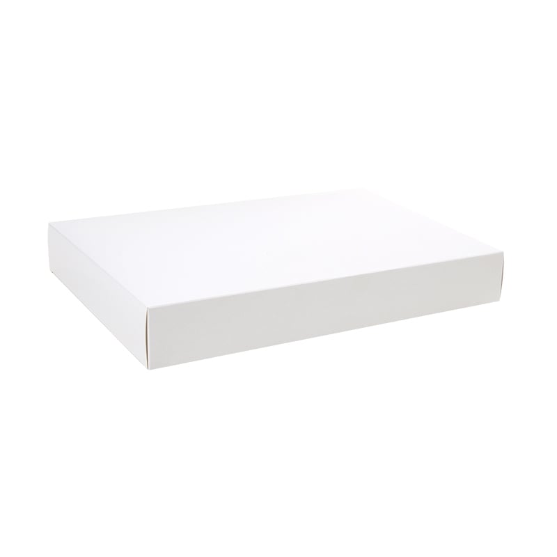 Presentkartong kapsel vit