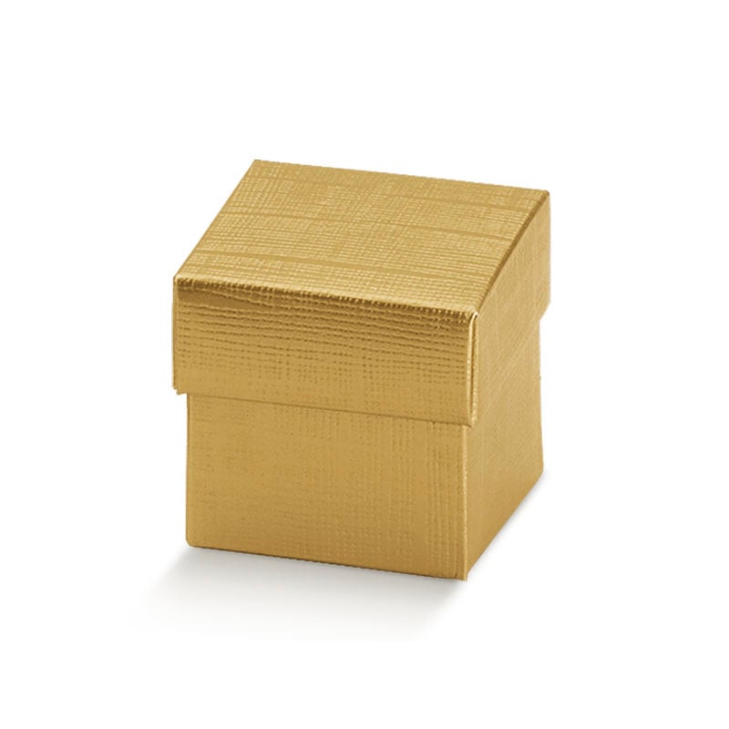 Presentask guld med struktur - 1