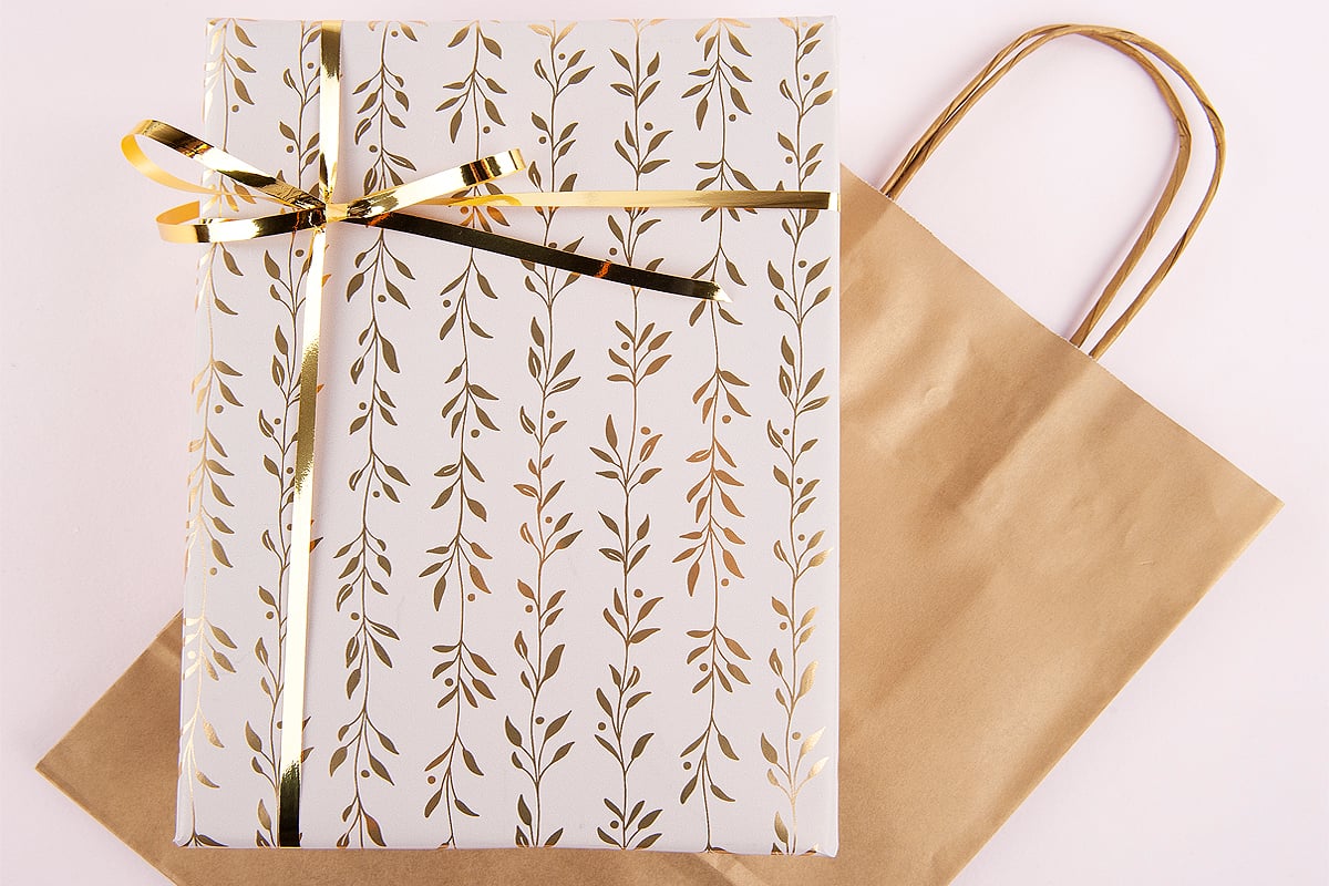 Smyckesband metallic guld - 2