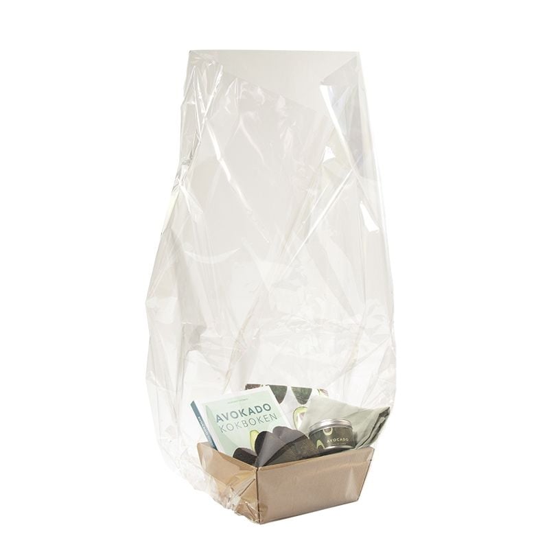 Cellofanpåse plan stor / Presentkorgspåse - 2