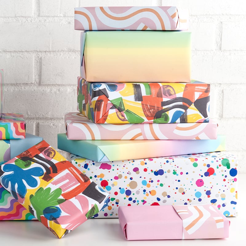 Presentpapper Bright - 3