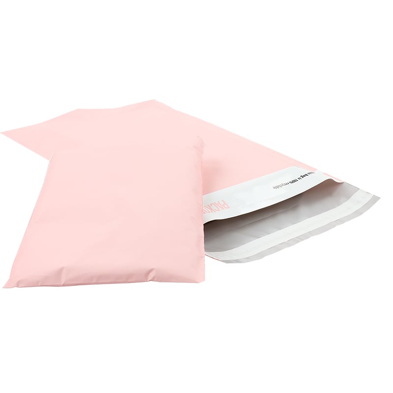 Rosa e-handelspåse/postorderpåse "Paris Pink" - 1
