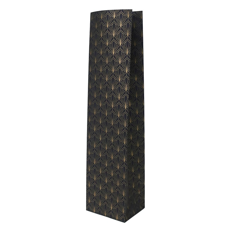 Flaskpåse Modern black/gold - 1