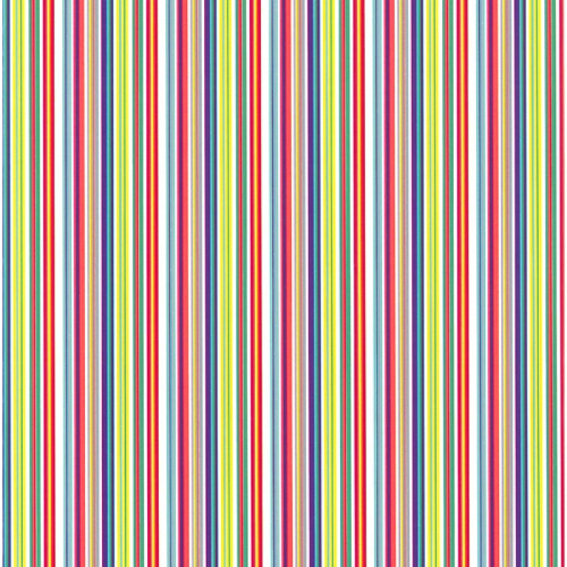 Presentpapper Multistripe