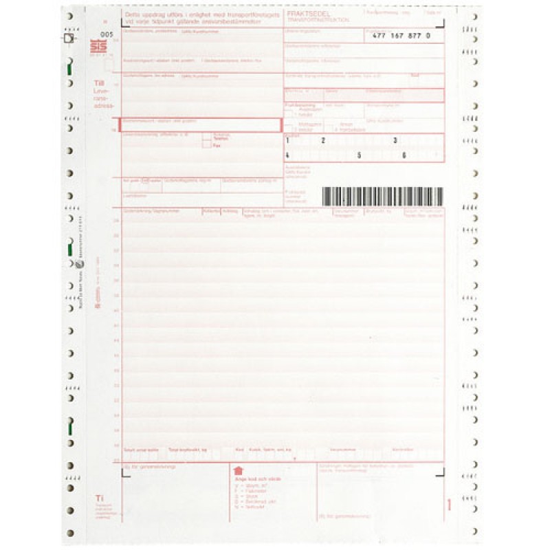 Fraktsedlar - 1