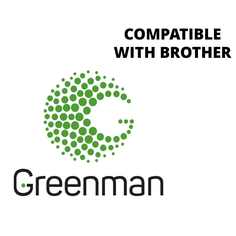 Greenman Toner kompatibla med Brother - 1