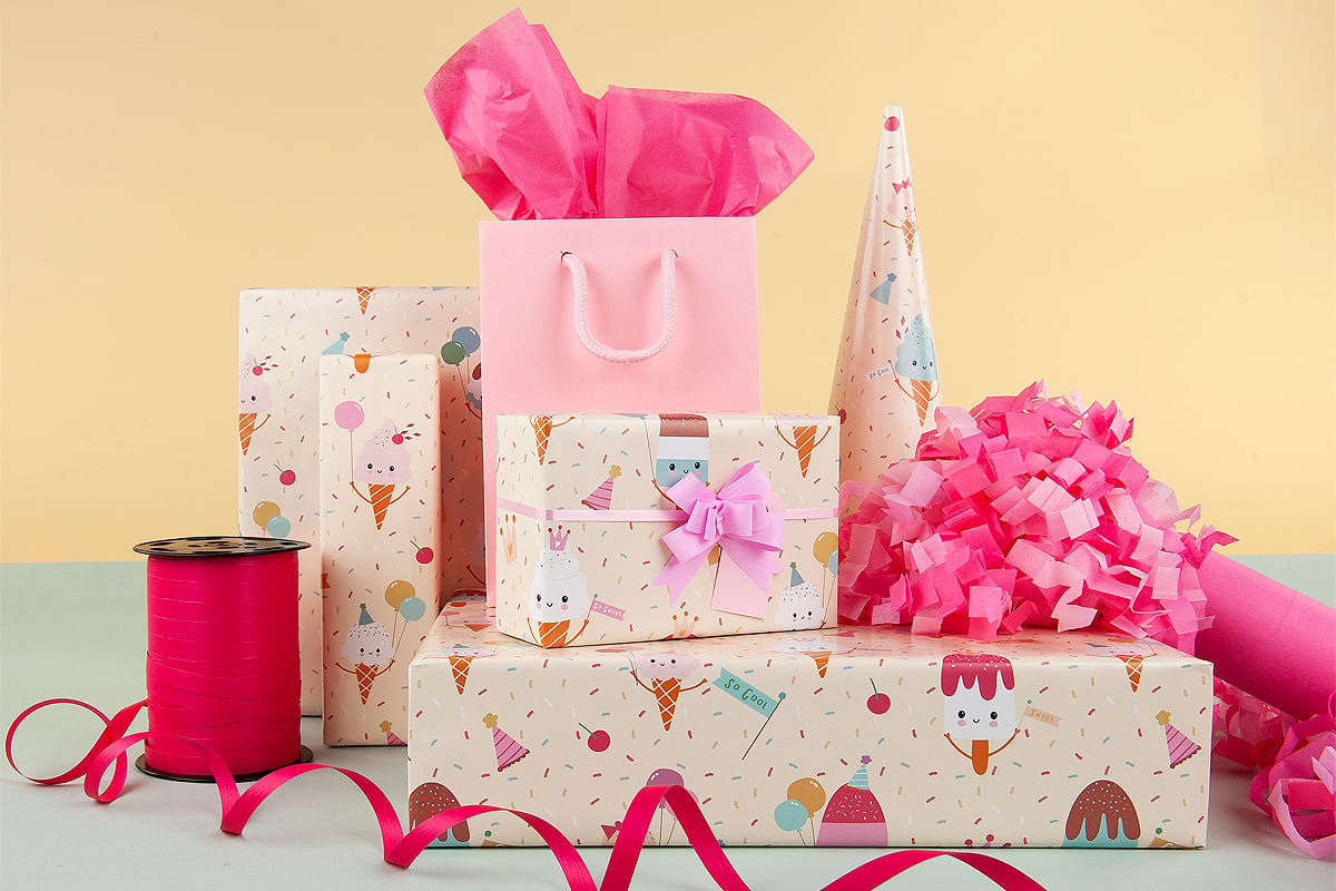 Presentpapper Ice Cream Party - 2