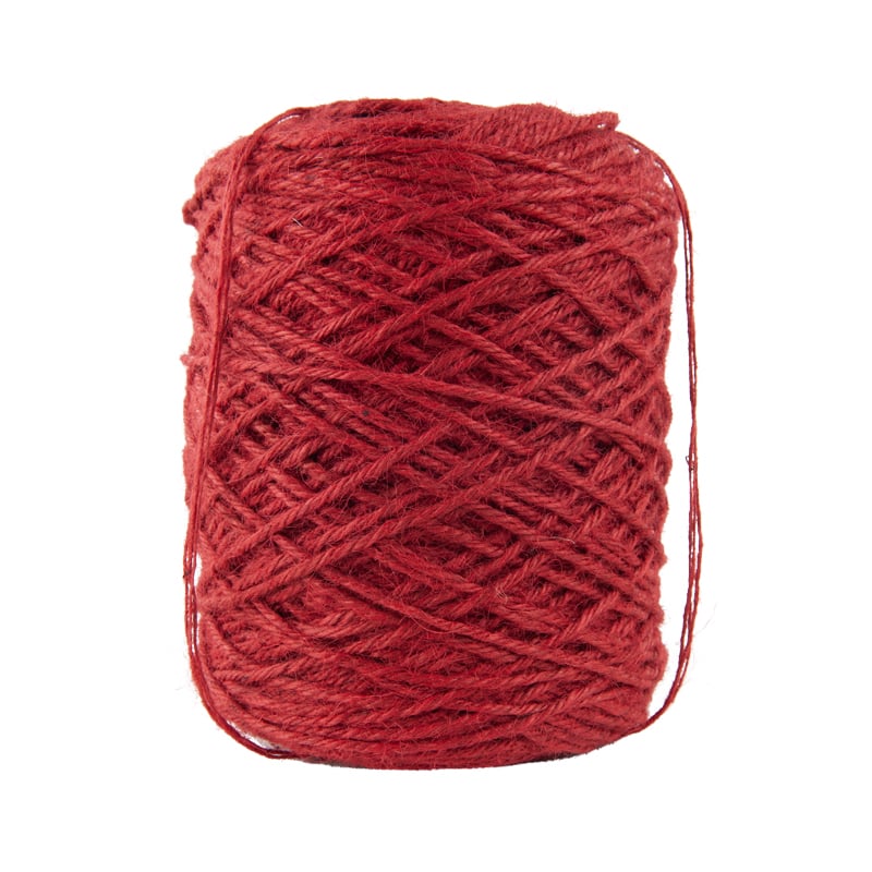 Jutegarn röd - 2