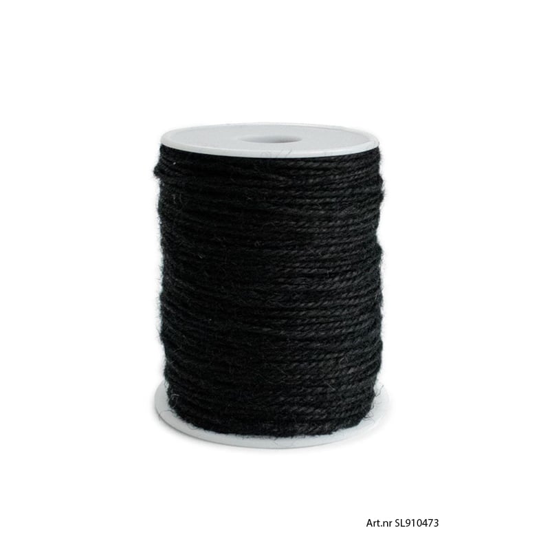 Jutegarn svart - 3