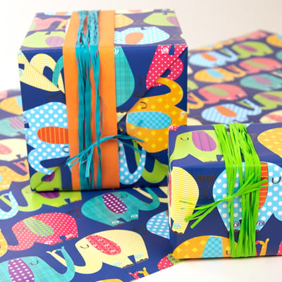 Presentpapper Elephant Parade - 5