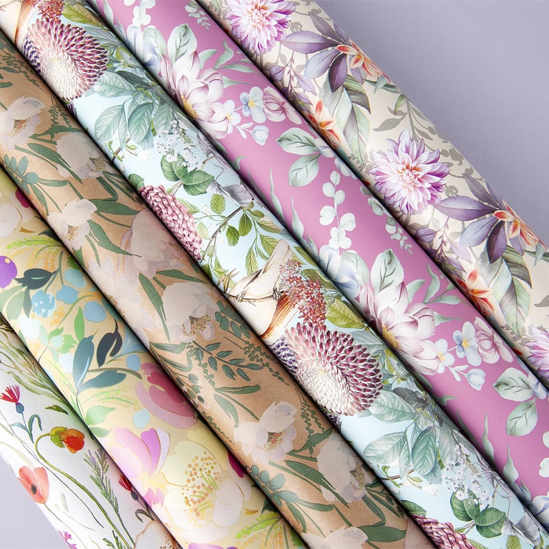 Presentpapper Marigold Beige - 5