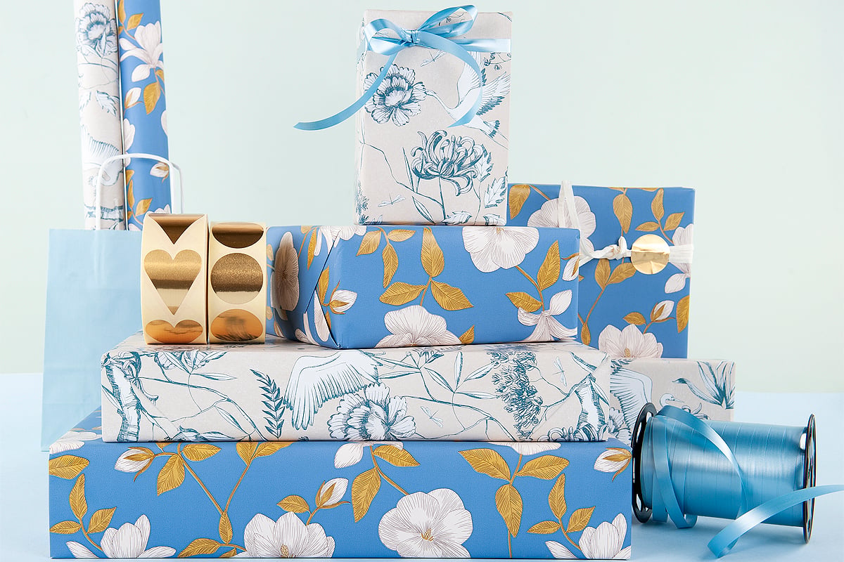 Presentpapper  Modern Magnolia - 2