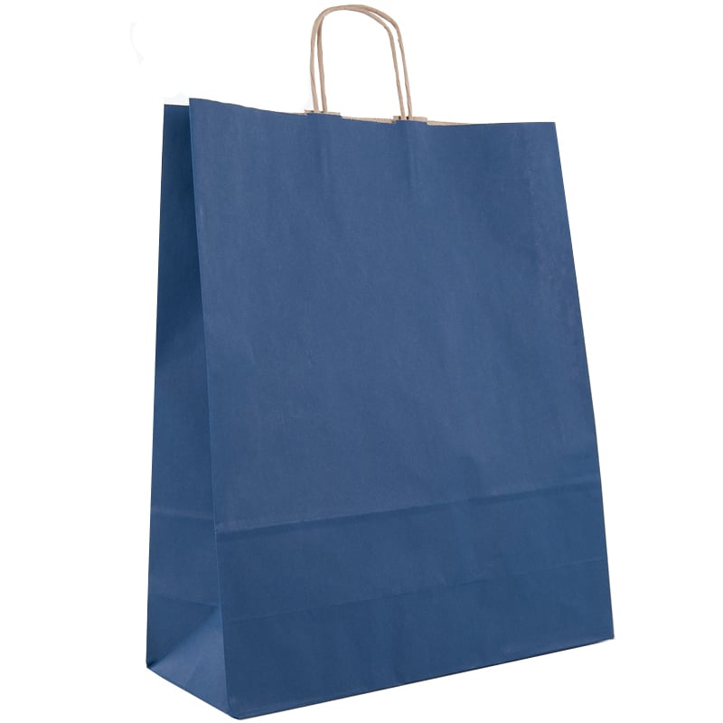 Pappersbärkasse Earth Denim Blue