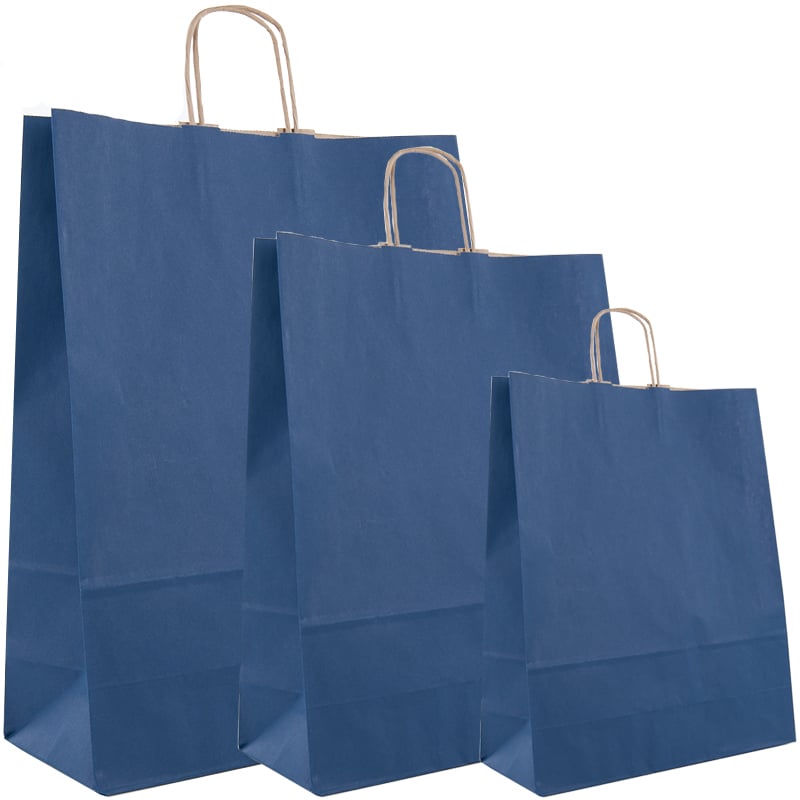 Pappersbärkasse Earth Denim Blue - 2