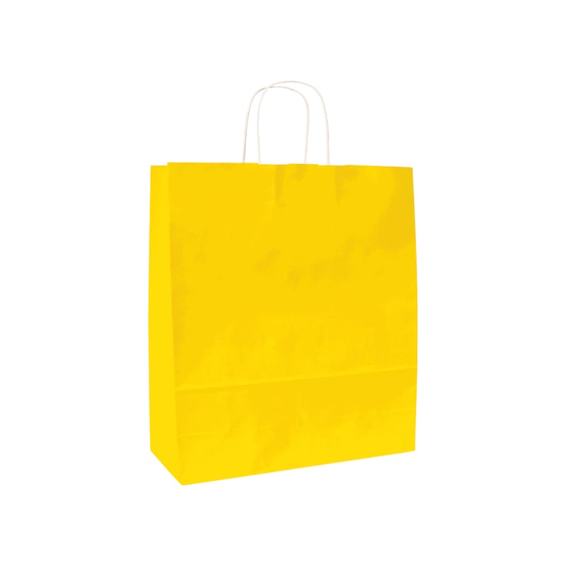 Papperskasse Luma Yellow - 4