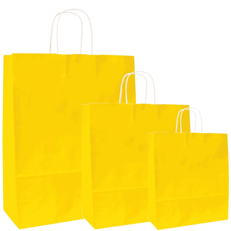 Papperskasse Luma Yellow - 2