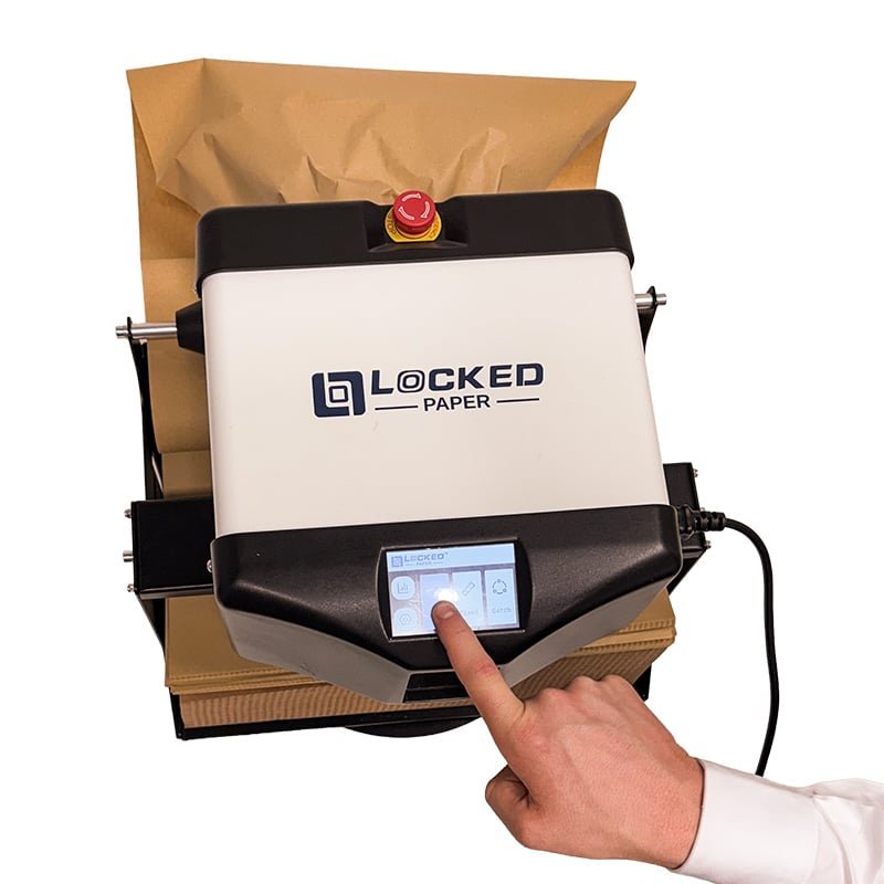 Locked Paper® Papperskrynklare LP-V3 bordsmodell - 6