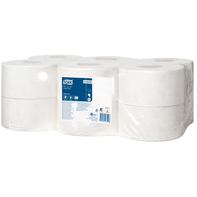 Tork Toalettpapper Advanced Mini Jumbo T2 - 1