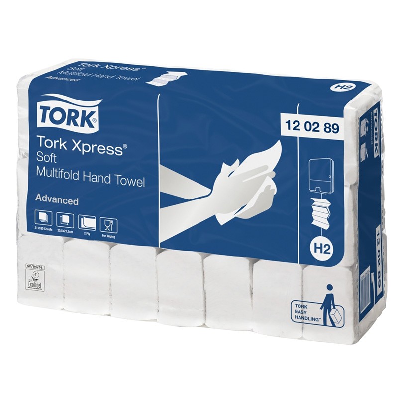 Tork Handduk Advanced Soft H2 - 2