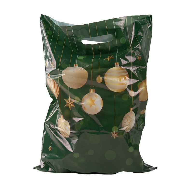 Plastkasse Bauble grön - 1