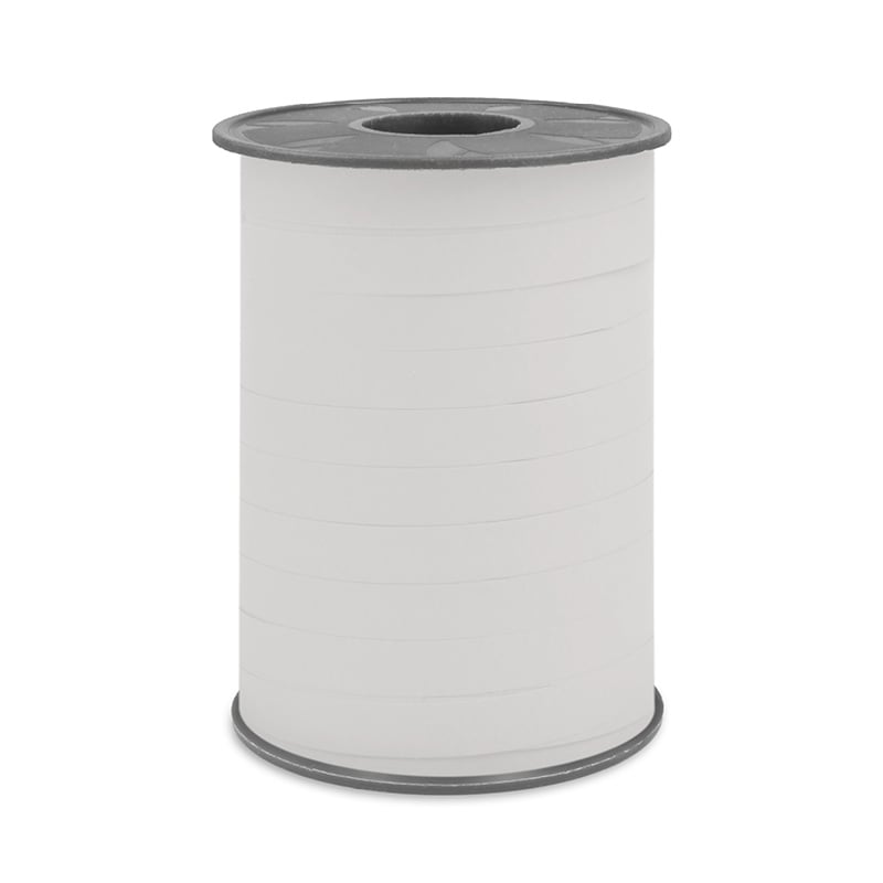 Presentband matt slät vit Nyhet!