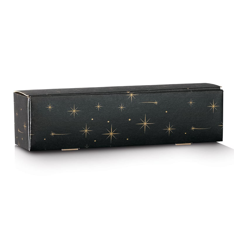 Presentkartong/flasklåda Constellation svart - 5