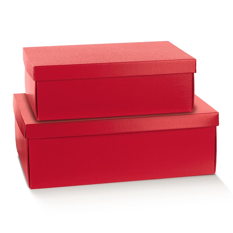 Presentkartong Easy Fibra röd - 1