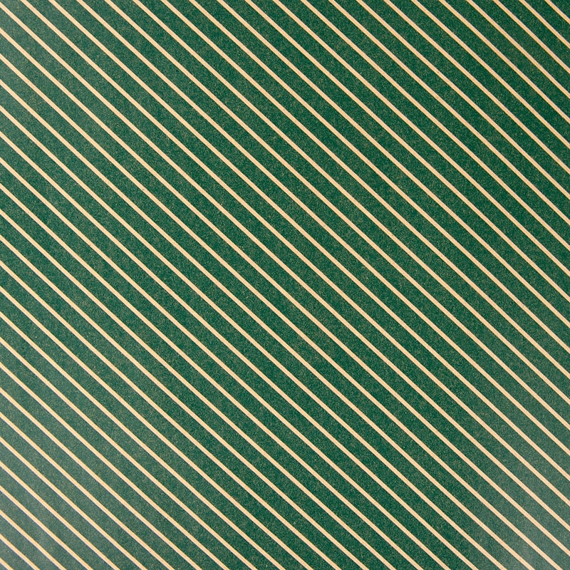 Presentpapper Elegant rand grön - 1