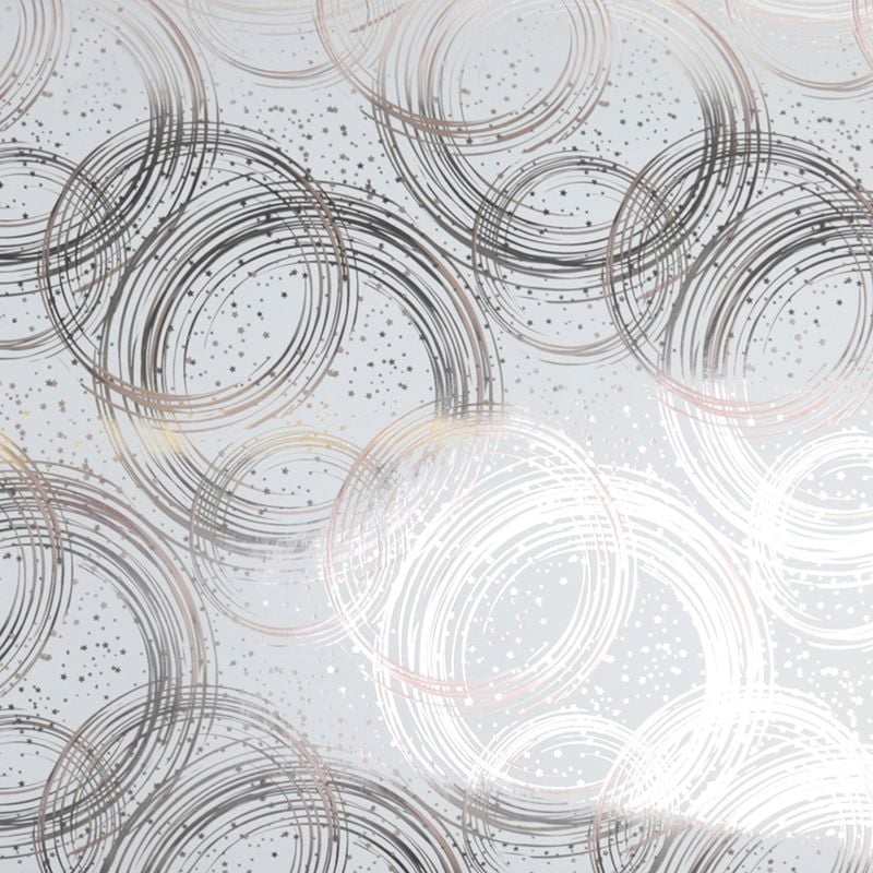 Presentpapper Circle Stars - 1