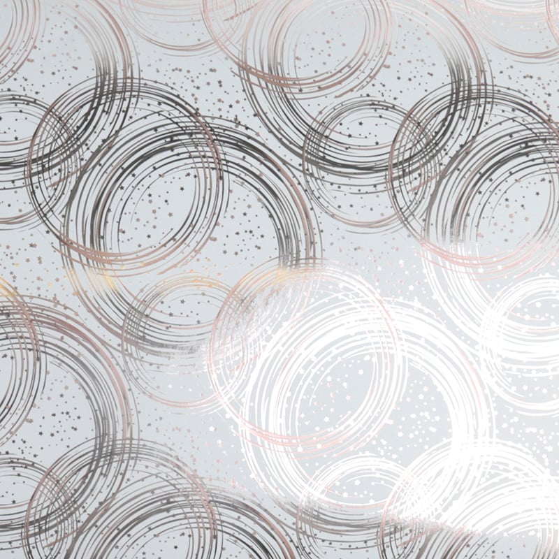 Presentpapper Circle Stars - 2
