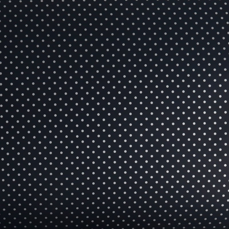 Presentpapper Dark Silver Dots - 1