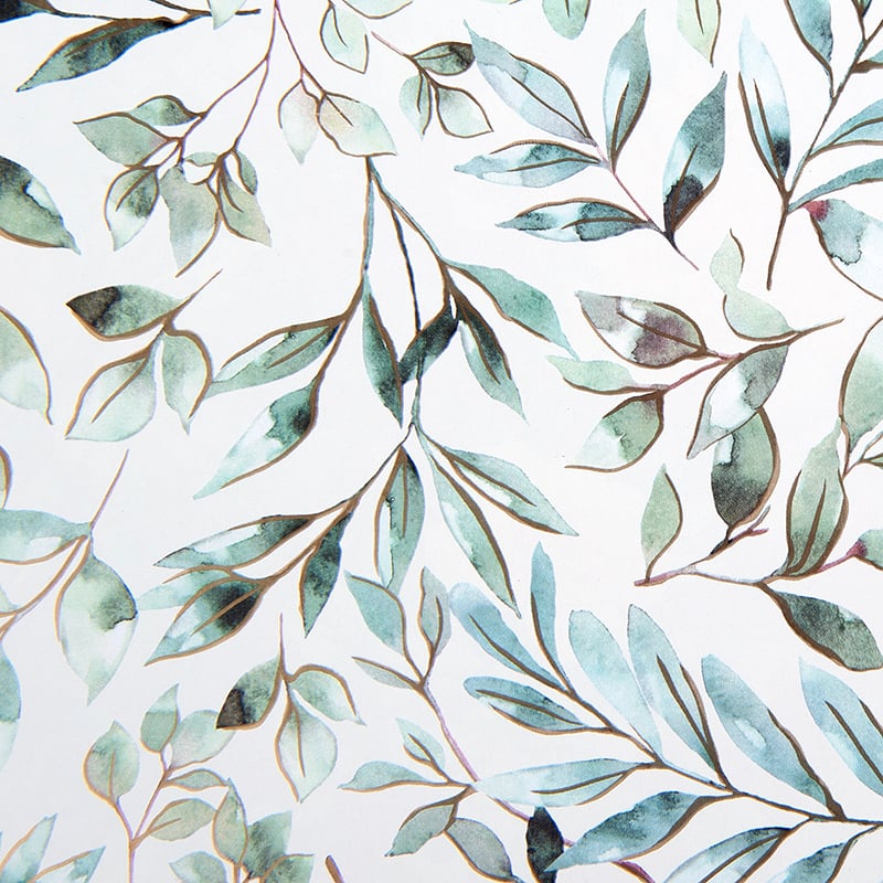 Presentpapper Elegant Leaves - 1