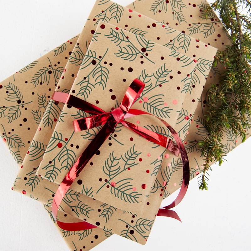 Julpapper Sprig