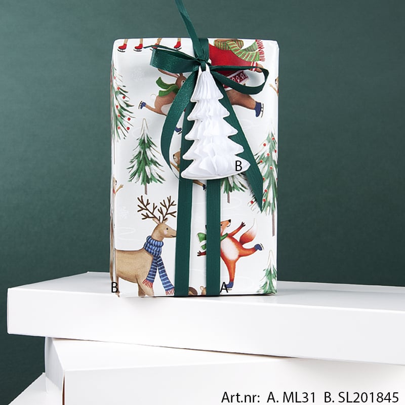 Julpapper Vinterlek - 2