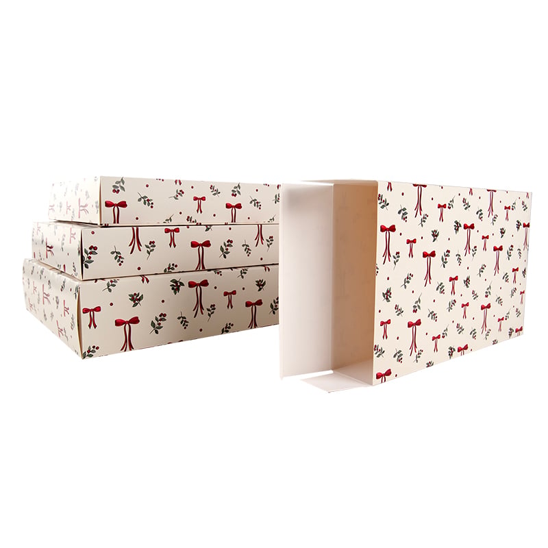 Presentkartong kapsel Winter Bows & Berries Nyhet! Egen design! - 2