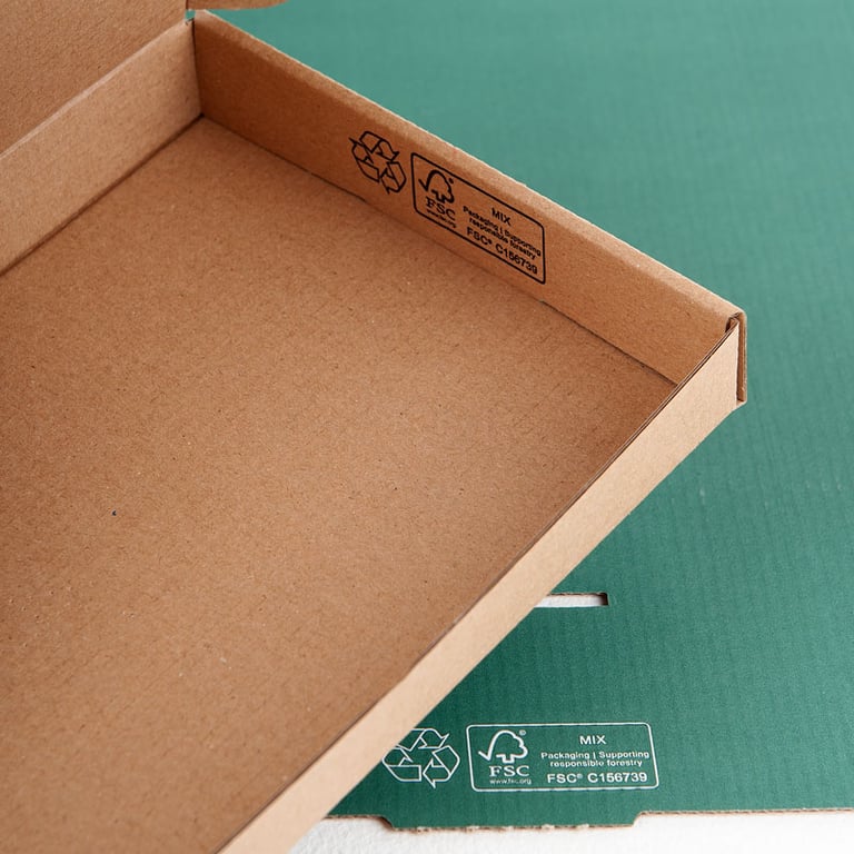 Brevpack med FSC märkning